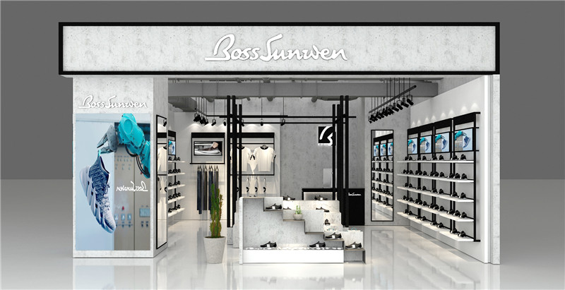 BOSS天津新华广场店效果图